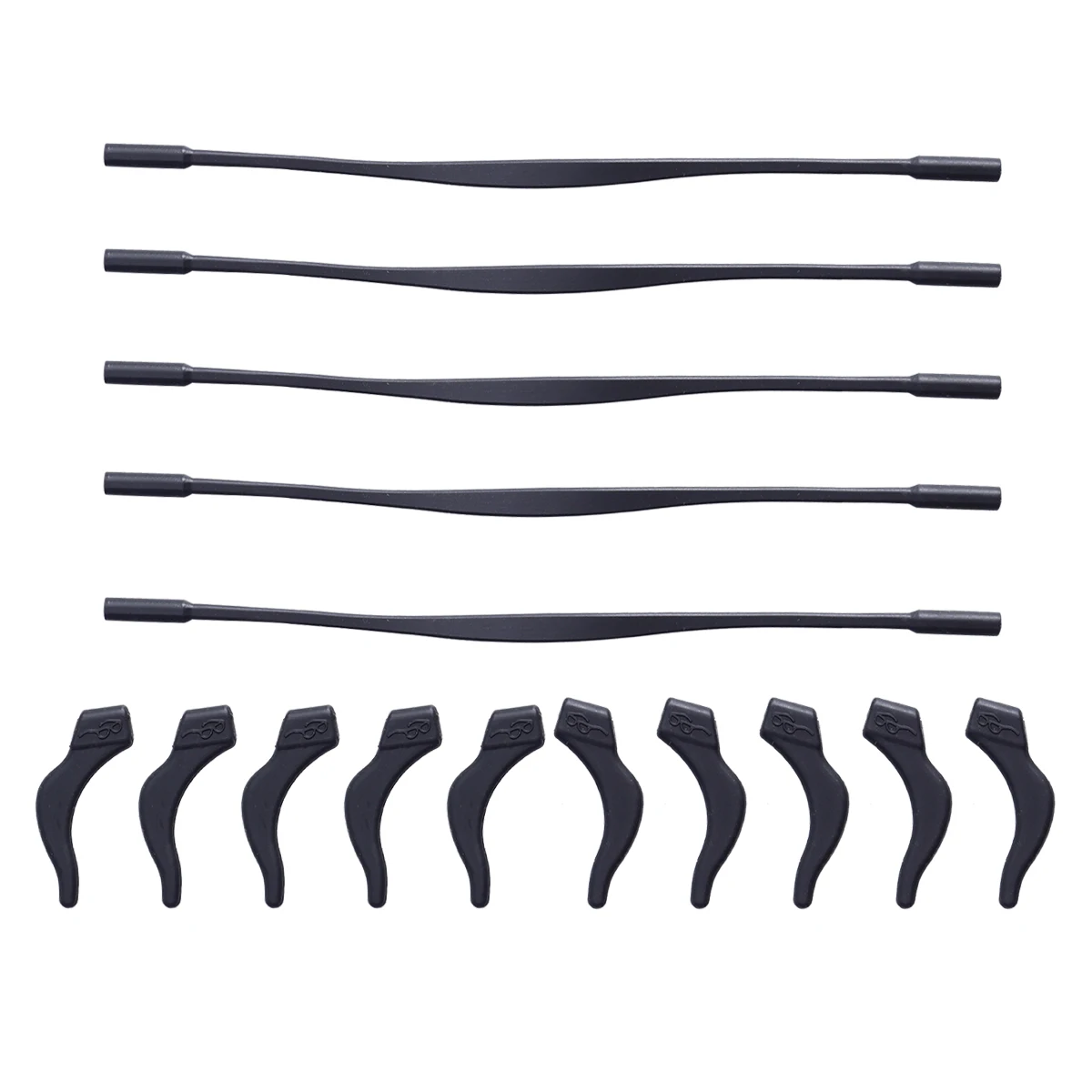 5 Sets Of Anti Slip Elastic Eyewear Retainer Eyeglass Headband Sunglass