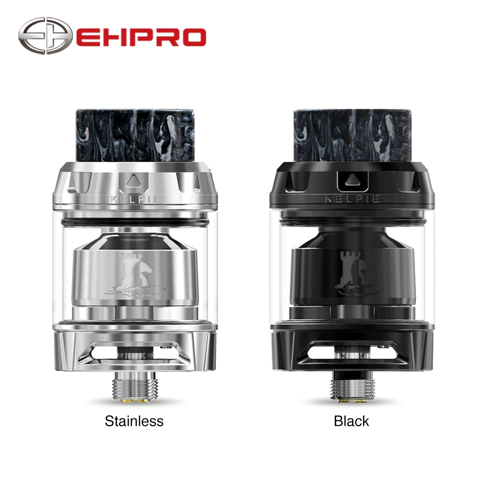 

100% Original Ehpro Kelpie RTA 2ml Capacity with Dual Posts & Simple Cotton Wicking & Honeycomb Air Slot VS Zeus X RTA/Drop Dead