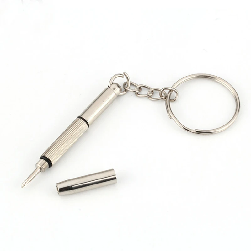 

Sale 3 in 1 Eyeglass Screwdriver Hand Tools Sunglass Watch Tool Kit With Keychain Drop Shipping