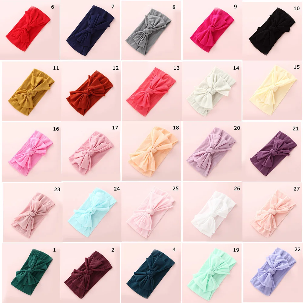 

New Arrival Fashion Cotton Winter Headband for Kids and Girl Hair Fashion Turban Headband Headwrap Top Knot Hairband