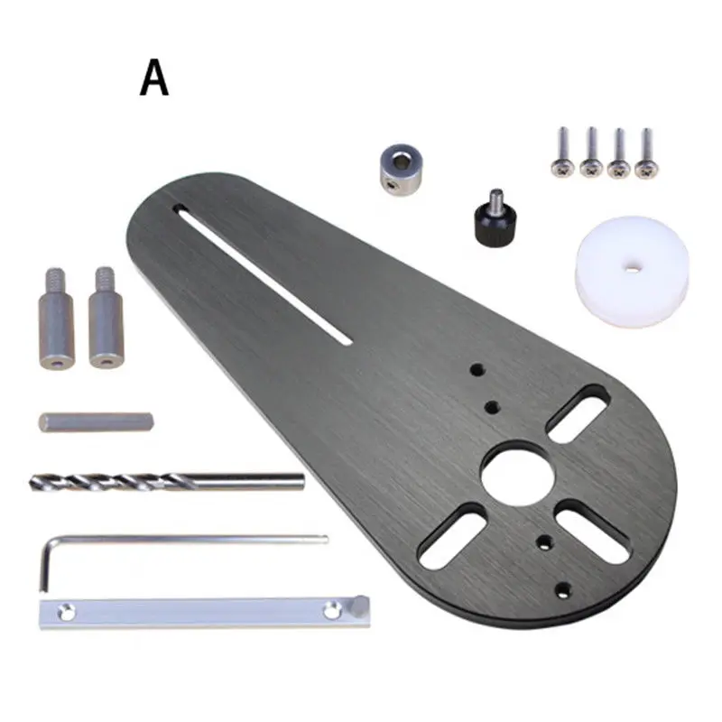 

Cutting Jig Electric Trimmer Woodworking Milling Circle Groove Bakelite Set