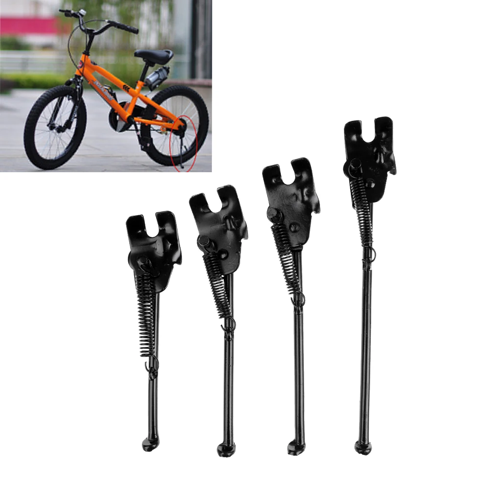 Steel Nonslip Foot Kids Bike Kickstand Side Kick Stand Universal Bicycle 16/"