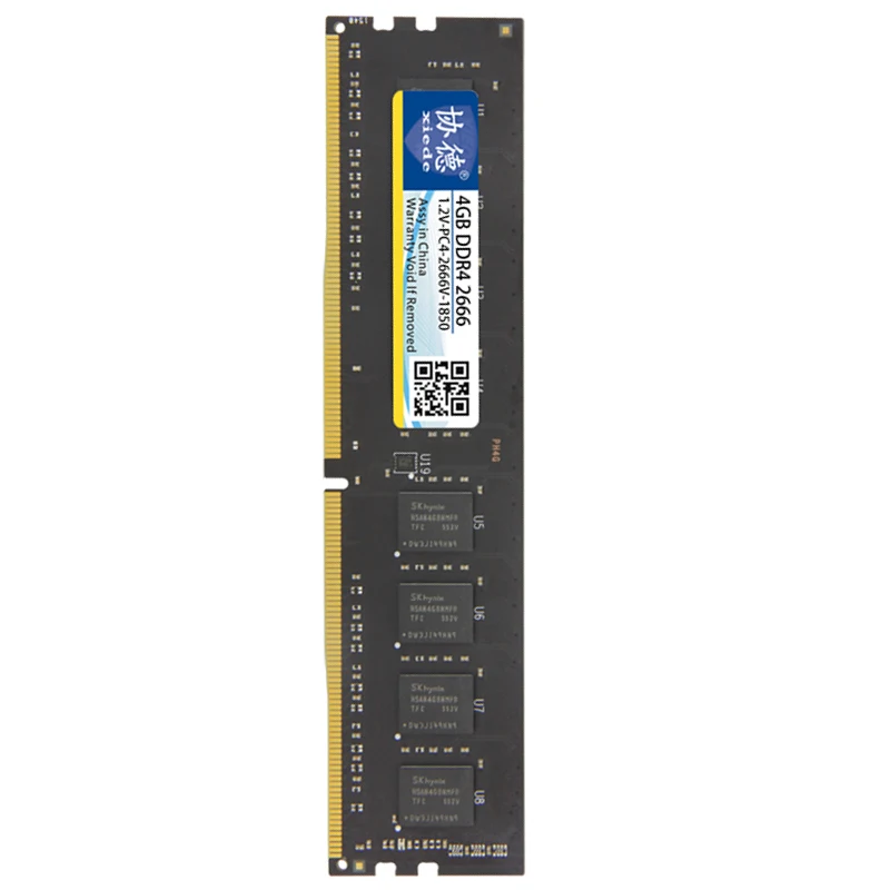 Xiede настольный компьютер оперативная память модуль DDR4 2666 PC4-2666V 288Pin DIMM 2666 МГц для AMD/Inter