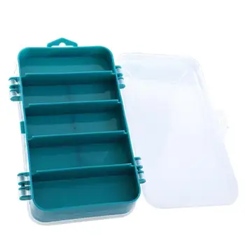 

Practical Toolbox Plastic 8 Compartments Portable Storage Container Organizer Toolbox Case storage of hardware/tools Storage