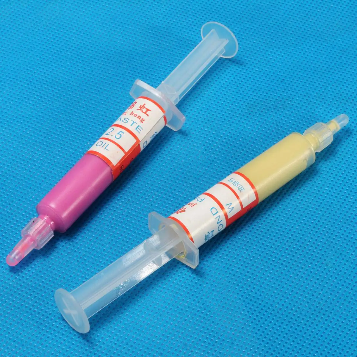 8Pcs/set Compound Syringes Polishing Paste Diamond Lapping Paste Needle