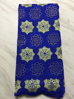 

Nigerian Swiss Voile Lace In Switzerland Embroidered Cotton Lace Fabric High Class African Voile Lace Fabric For Party Dress