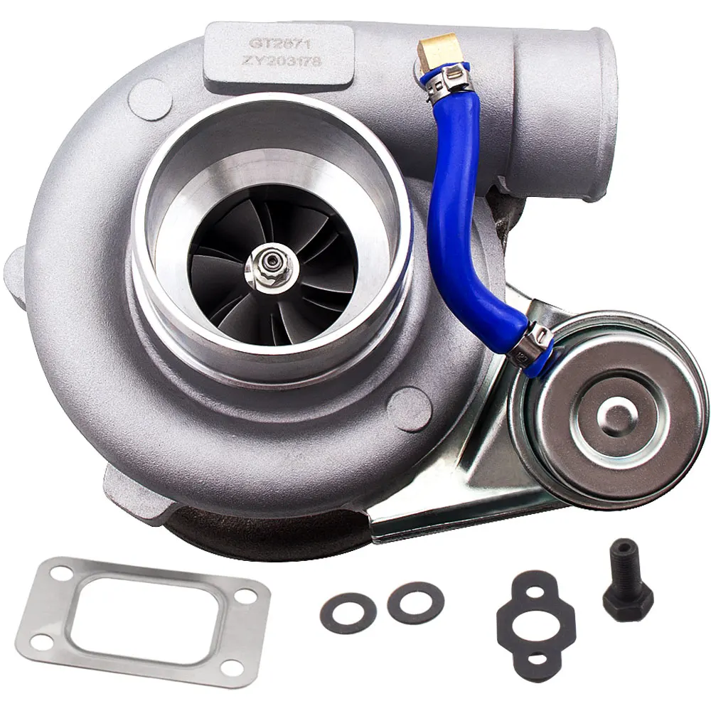 GT2871 T28 400+HP TURBO/TURBOCHARGER W/WASTEGATE FOR 240SX S13/S14 SR20