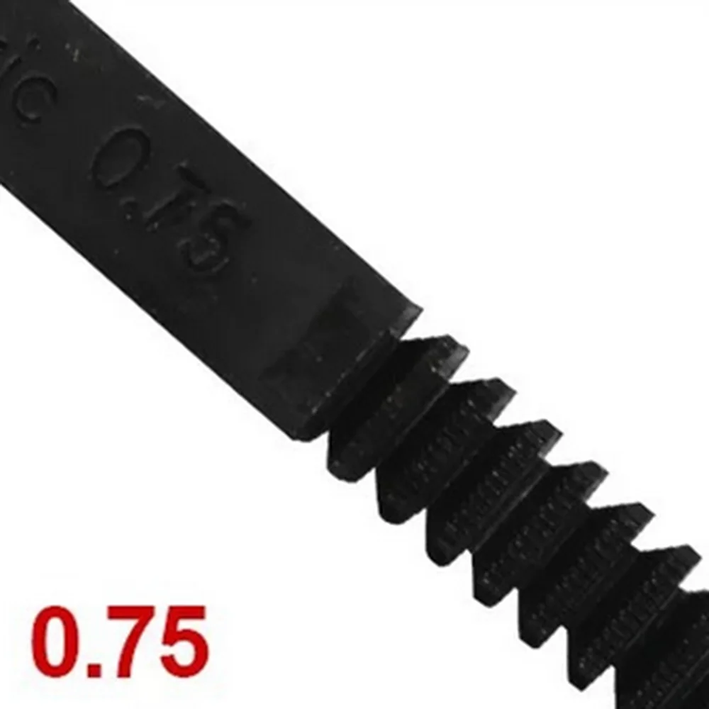 High Quality Thread Restoration Repair File Tool Clean Damaged Thread Pitch 0.75-3mm Car Repair Tools