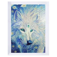 Фото на заказ! Специальная Алмазная роспись бабочки Павлин волк сова цветок DIY 5D частичное сверло наборы крестиков Кристалл R