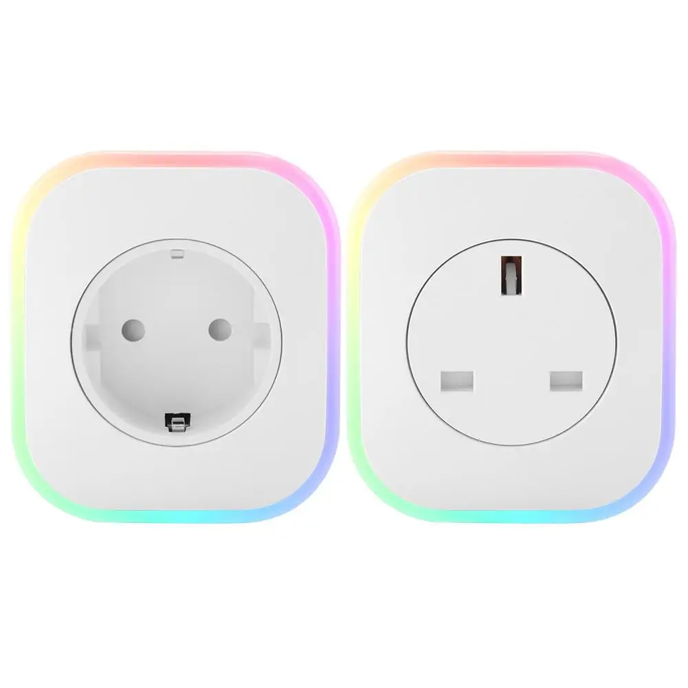 

New Mini Smart USB Plug Outlet Socket Light Wifi Remote Control Plug Smart Timing Switch Google Alexa Voice EU UK 100-240V