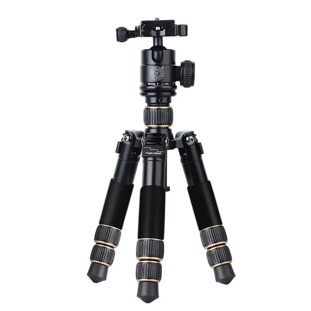

Professional Photographic Portable Foldable Telescopic Non-slip Camera Tripod 200mm Photography 3 Sections
