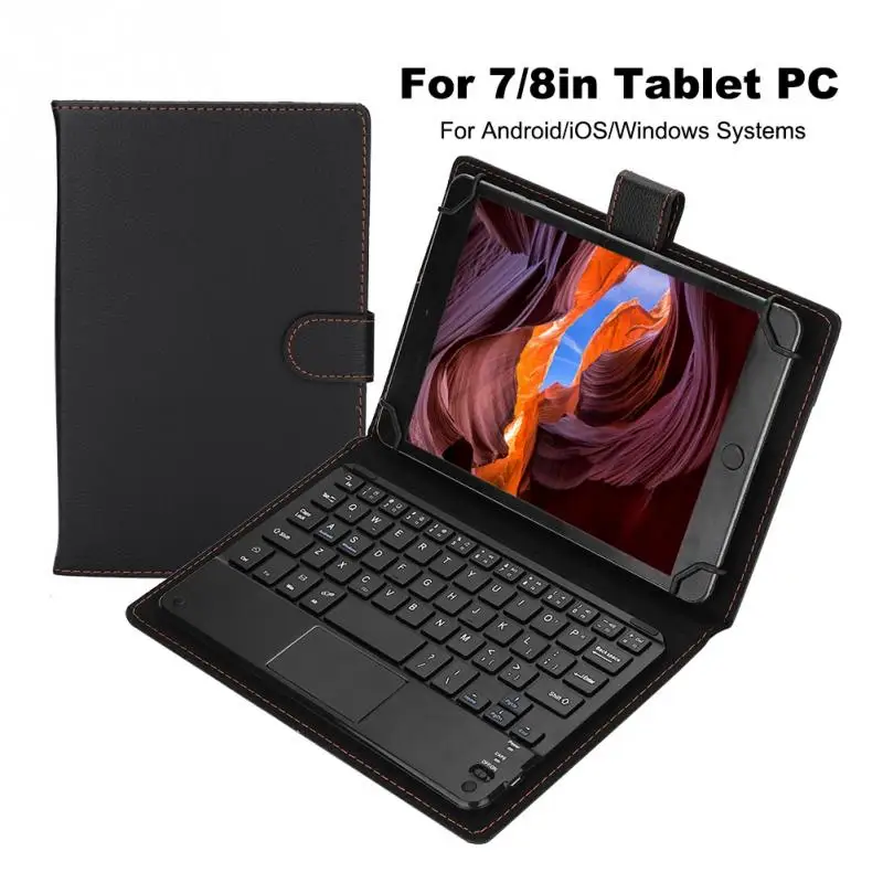 7/8in 100 hour Working Bluetooth Touchpad Keyboard with