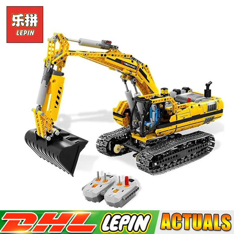 

LEPIN 20007 1123pcs Technic Series Excavator Model Building Blocks Brick Toys for Children Gifts Compatible LegoINGLY 8043