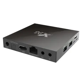 

Android TV box Quad Core 1GB+8GB Android 7.1.2 Amlogic S905W DLNA WiFi Smart TV Set Top Box