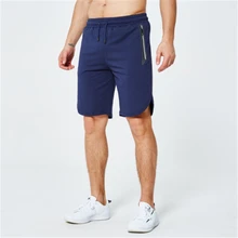 Мужские Простые Спортивные штаны летние шорты с карманами на молнии флисовая спортивная одежда мужские шорты в повседневном стиле джоггеры шорты