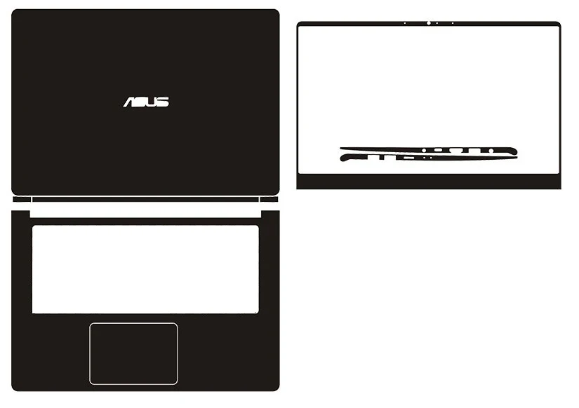 Laptop Carbon fiber Vinyl Skin Sticker Cover For ASUS VivoBook S430UN S430UF S430UA S430FN S430FA 14\
