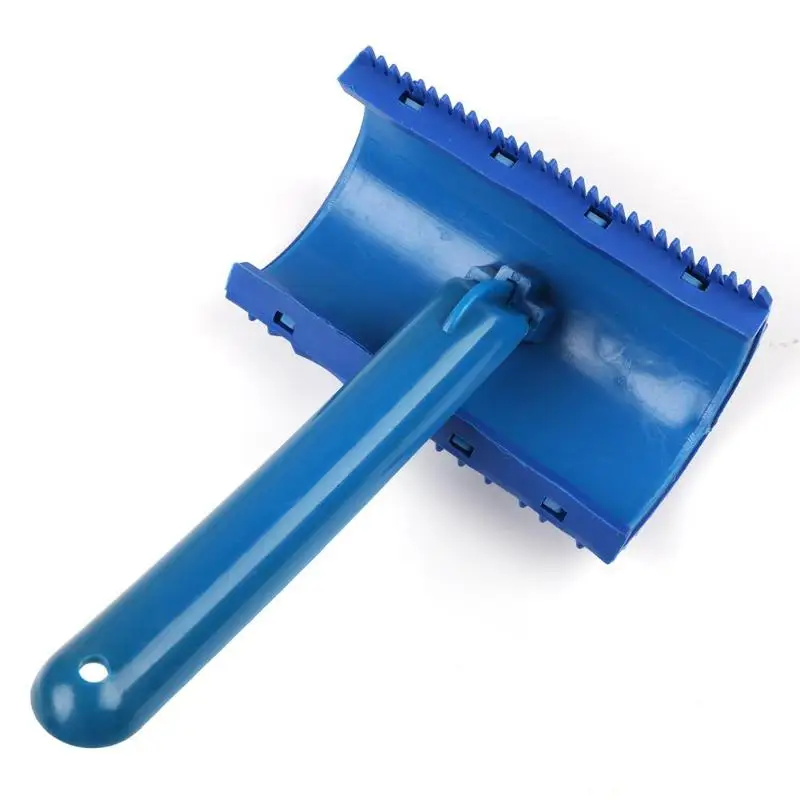 Blue Rubber Wood Grain Paint Roller DIY Graining Painting Tool Wood Grain Pattern Wall Painting Roller with Handle Home Tool Blue Rubber Wood Grain Paint Roller DIY Graining Painting Tool Wood Grain Pattern Wall Painting Roller with Handle Home Tool