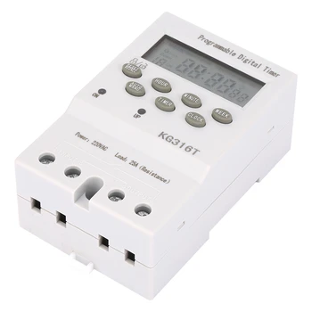 

KG316T 220V Microcomputer Time Control Switch Programmable Automatic Digital Timer Switch