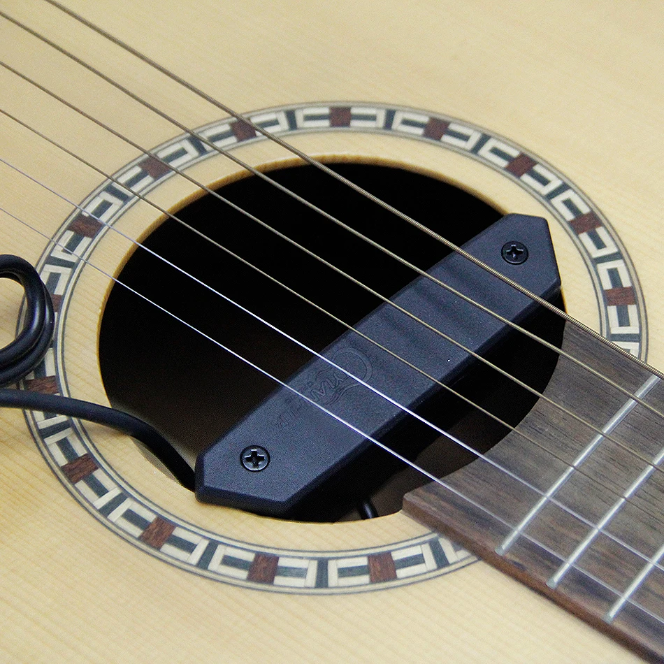 Skysonic T-902 пьезо хамбакер Soundhole Палочки вверх оснащен микрофоном для того чтобы
