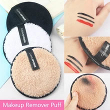Макияж спонж для снятия двустороннего чрезвычайно тонкого волокна использовать чистой воды