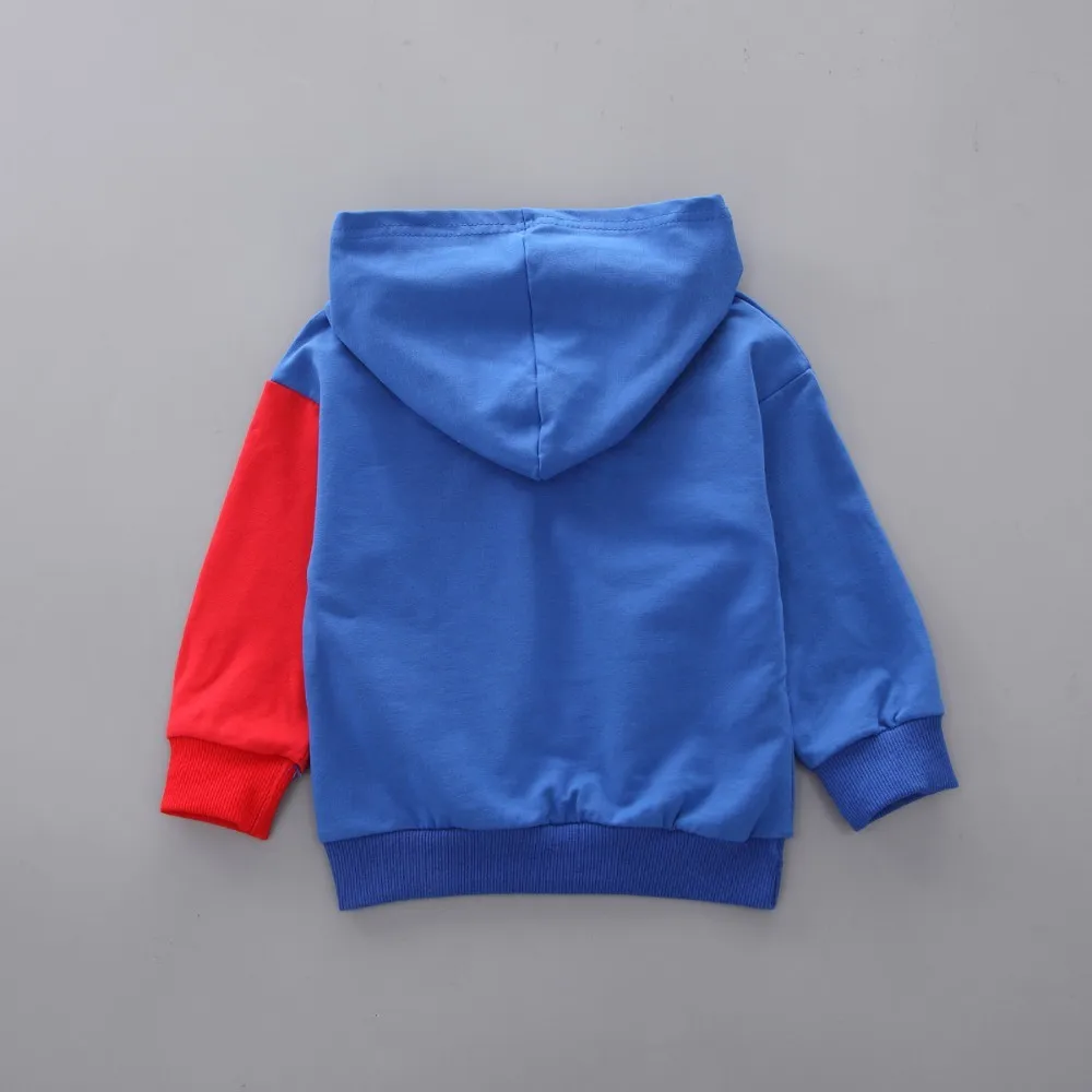 Fashion Children Boys Girls Cotton Clothing Sets Baby Patchwork Hoodies Pants 2Pcs/Set Spring Autumn Kid Sport Clothes Tracksuit