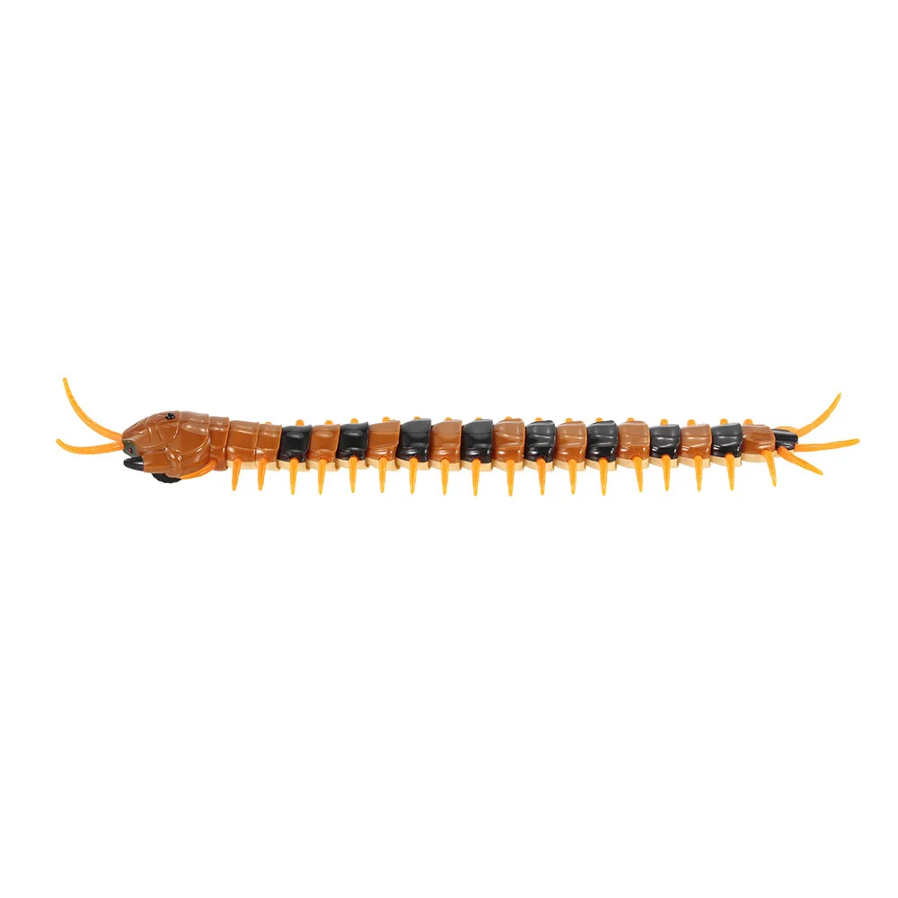 Infrared Remote Control Simulation Scolopendra Horrible Centipede Insects Bugs RC Animal Toy Gift for Kids Remote Control Toys