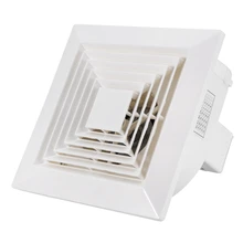 Вытяжной вентилятор Настенный вытяжной вентилятор низкий уровень шума Ванная Кухня вентиляция воздуха CN штекер 220 В