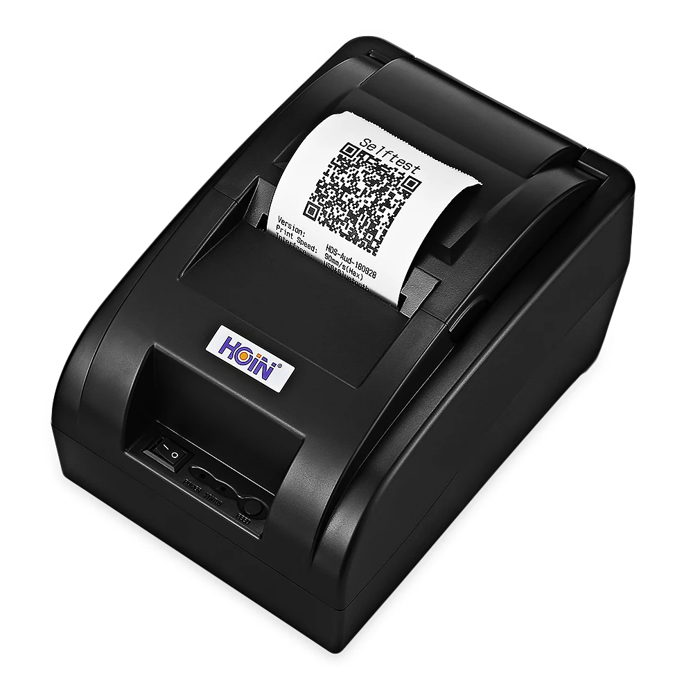 HOIN HOP H58 беспроводной принтер 58 мм USB Bluetooth термопринтер поддержка голосовой