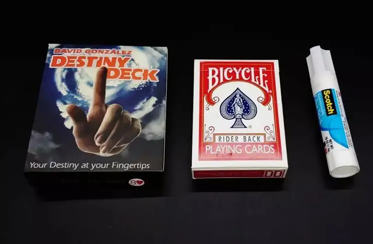 

Free shipping Destiny Deck by David Gonzalez (Bicycle Back version) Magic Tricks,Mentalism,Card Magic,Close Up,Accessories,Props