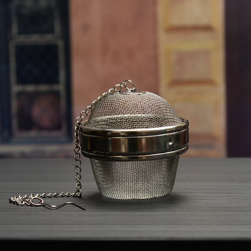 

12pcs 304 Stainless Steel Seasoning Brine Ball Tea Filter Boiled Pork Stew Seasoning Ball Boiler Soup Spicy Pepper Brine Baked