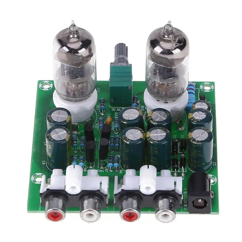 6J1 Hifi Stereo Electronic Tube Preamplifier Board Finished Preamp Amplifer | Электроника