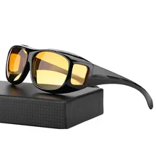 Солнцезащитные очки UVLAIK Vision, защита от солнца, защитные очки для водителя, очки для ночного вождения, антибликовые очки