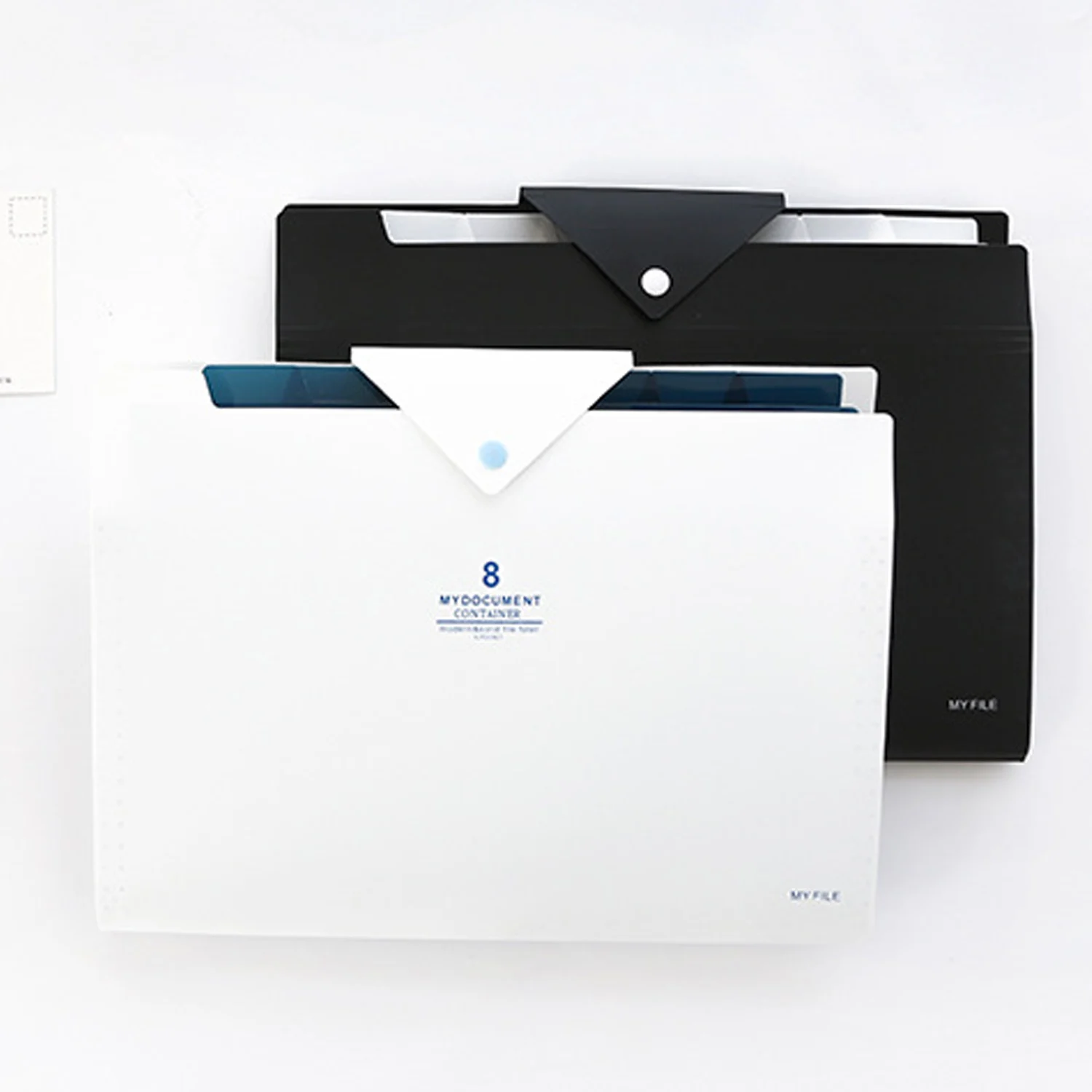 

Portable 8 Pockets Document Folder Expanding File Organizer Holder Paper Storage Files Bag for Home Office School Supplies