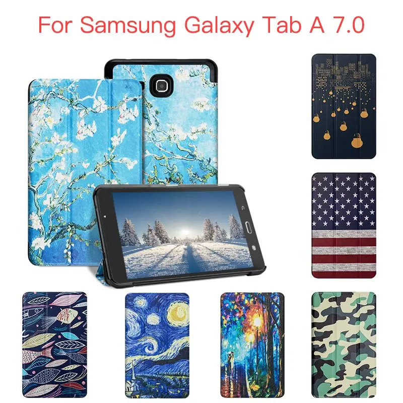 Case For Samsung Galaxy Tab A 7.0 Slim Magnetic Stand Auto Wake Up Sleep Smart Cover 2016 Inch T280 T285 | Компьютеры и офис