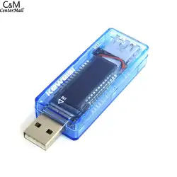 Дисплей 99999 мАч 9 В 3A цифровой только Напряжение ЖК-дисплей USB Mini Зарядное устройство-Синий 99 HourTester Мощность ток