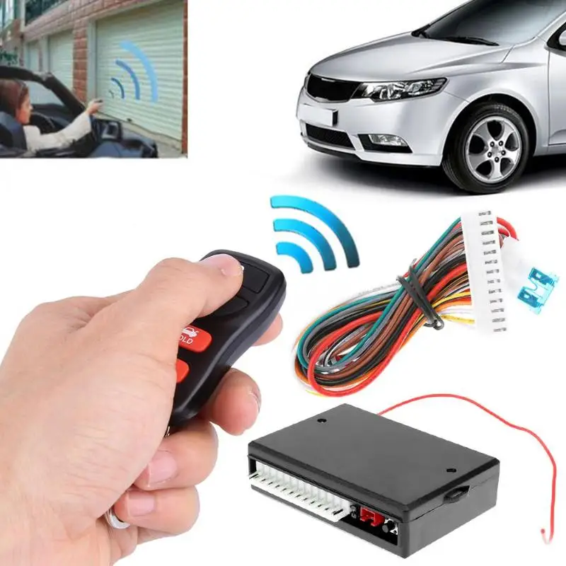

Universal Car Alarm Systems Auto Central Door Lock Remote Kit Keyless Entry System Central Locking With Remote Control New