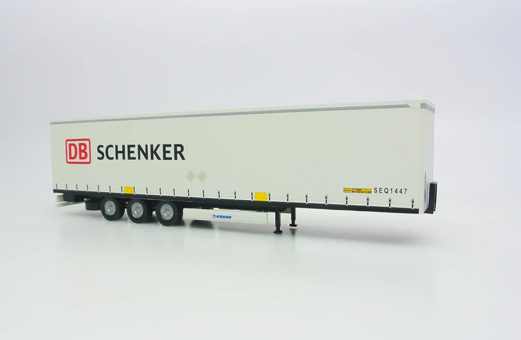 

Casting Ho 1/87 Scene Model Germany Railway Transport Truck Container Trailer