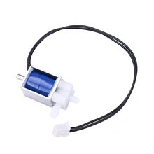 1 предмет Электрический соленоид клапан микро 2-х позиционный 3-ходовой Электрический соленоид клапан устройства для бензиновых воздушных насоса DC 5V 6V