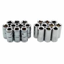 10 шт переходник для Бит Инструмент преобразования 1/" с квадратным до 1/4" Шестигранным хвостовиком Quick Release влияние отвертки адаптер держателя