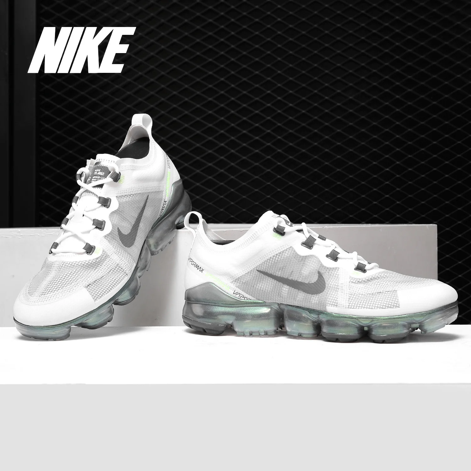 Nike AIR VAPORMAX 2019 PRM Man Running Shoes Cushion Breathable Sports Sneakers Anti-slip