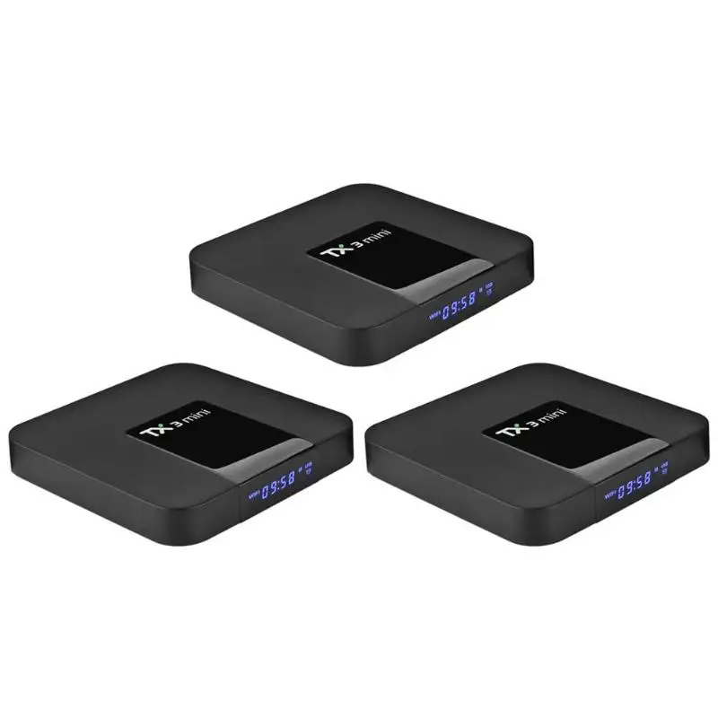 

ALLOYSEED Mini Android 7.1.2 Tv Box Smart TV H2.65 IPTV 4K Set Top Box Media Player Amlogic S905W 2G RAM/16G ROM 2.4G WiFi