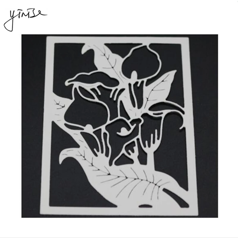 

VCD63 Flowers CUT SCRAPBOOK Metal Cutting Dies For Scrapbooking Stencils DIY Album Cards Decoration Embossing Folder Die Cuts