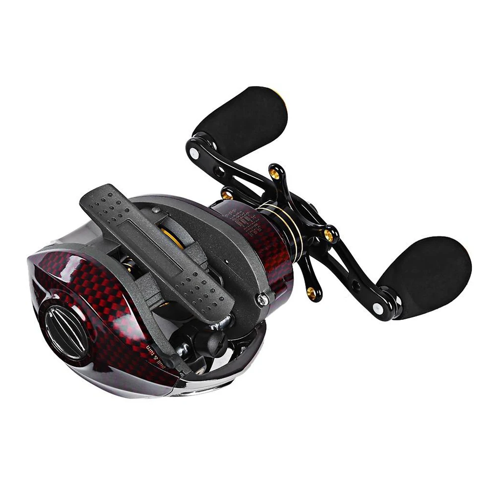 

Left Hand Right Hand Fishing Bait Casting Reel with One Way Clutch Left Hand for Saltwater or Freshwater