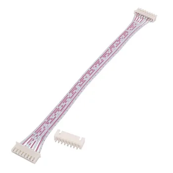 

20Pcs 8 Pin 2.54mm Pitch Female to Female JST Connector Plug Cable Wire 20cm Double Head Red And White Wire