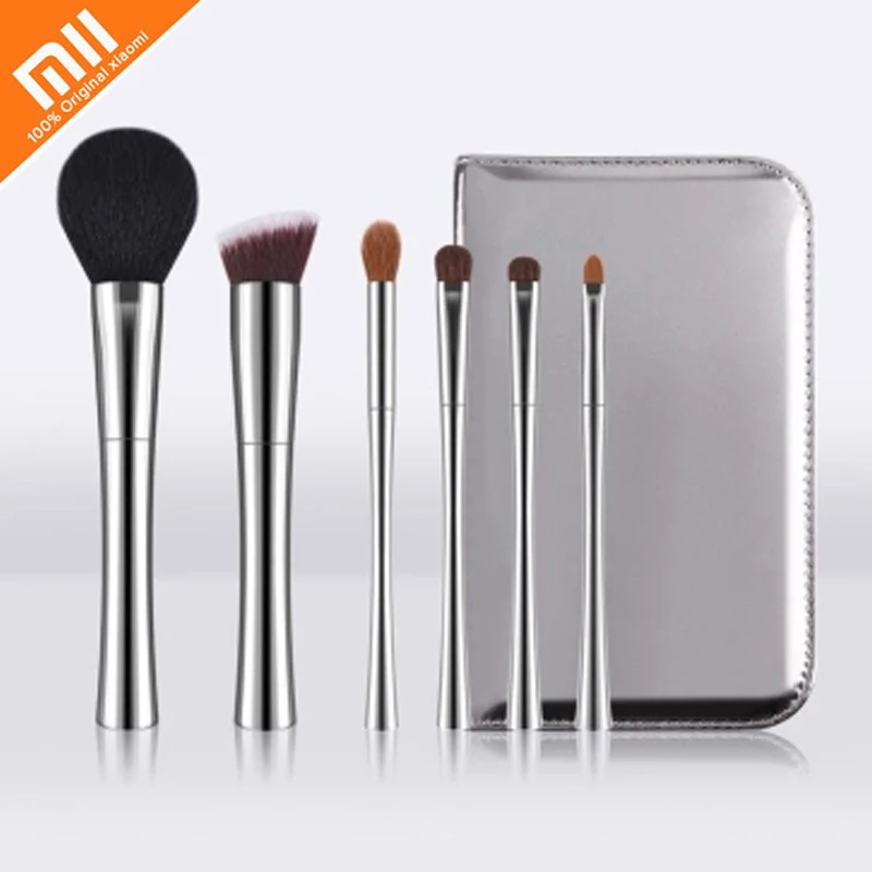 Новинка Xiaomi Mijia DUcare Изысканная Высококачественная Кисть для макияжа 6 комплектов