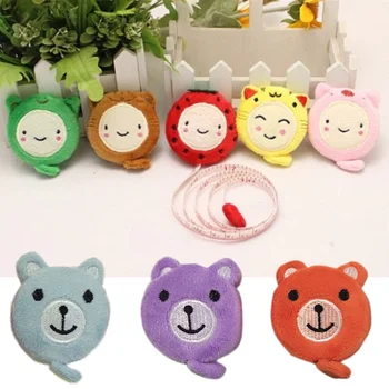 

Measure Ruler Retractable Tape Cloth Making Cartoon Plush Animals Shape personality 1 Pcs Sewing Tool 150cm 60 Inch
