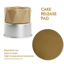 6 дюймов 8 дюймов круглый коврик для печенья высокая термостойкость Demoulding-free выпечки Инструмент Кухня и торт принадлежности для изготовления
