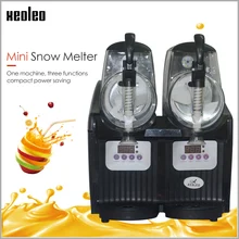 XEOLEO Double tank Slush machine 2.5L Ice cream maker 300W Snow melting machine Commercial Smoothies granita machine Ice Slusher XEOLEO Double tank Slush machine 2.5L Ice cream maker 300W Snow melting machine Commercial Smoothies granita machine Ice Slusher