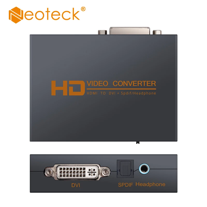 Neoteck HDMI DVI видео Опора аудио конвертера 2.0CH 5.1CH оптический разъем 3 5 мм аудиовыход