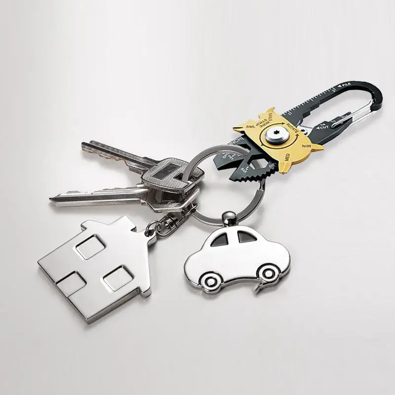 20 In 1 Multi-Tool Cutter Stainless Steel Wrench Screwdriver EDC Keychain Multi Functional Outdoor Accessories 20 In 1 Multi-Tool Cutter Stainless Steel Wrench Screwdriver EDC Keychain Multi Functional Outdoor Accessories